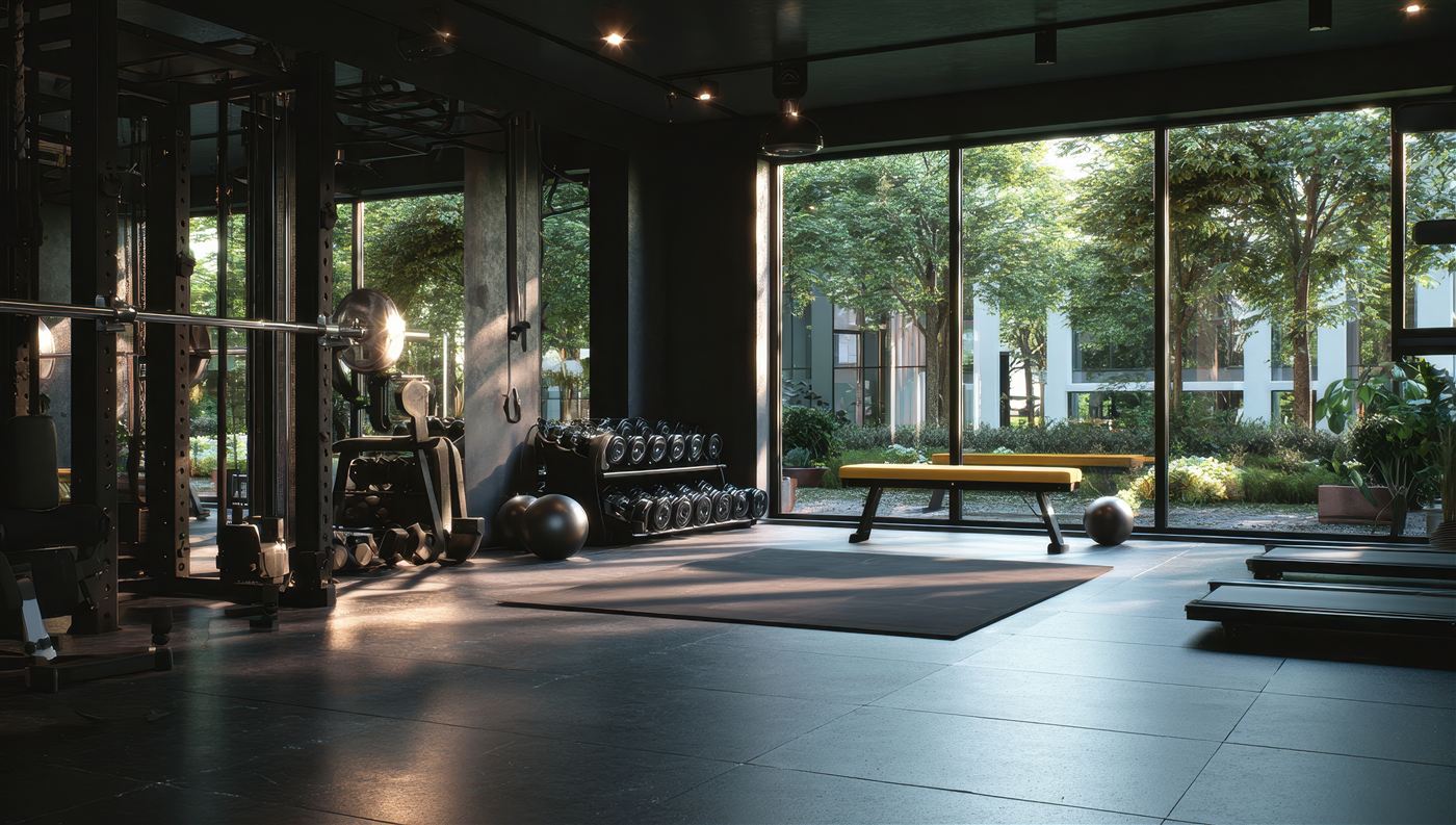 Gimnasio del condominio